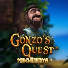 Logo of Gonzo's Quest Megaways from Red Tiger Gaming at Kingmaker Casino